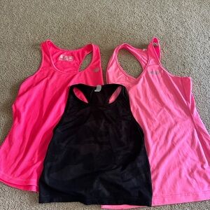 tank top bundle size medium - new balance, fila, 90 degree